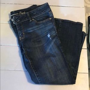 American Eagle jean capris